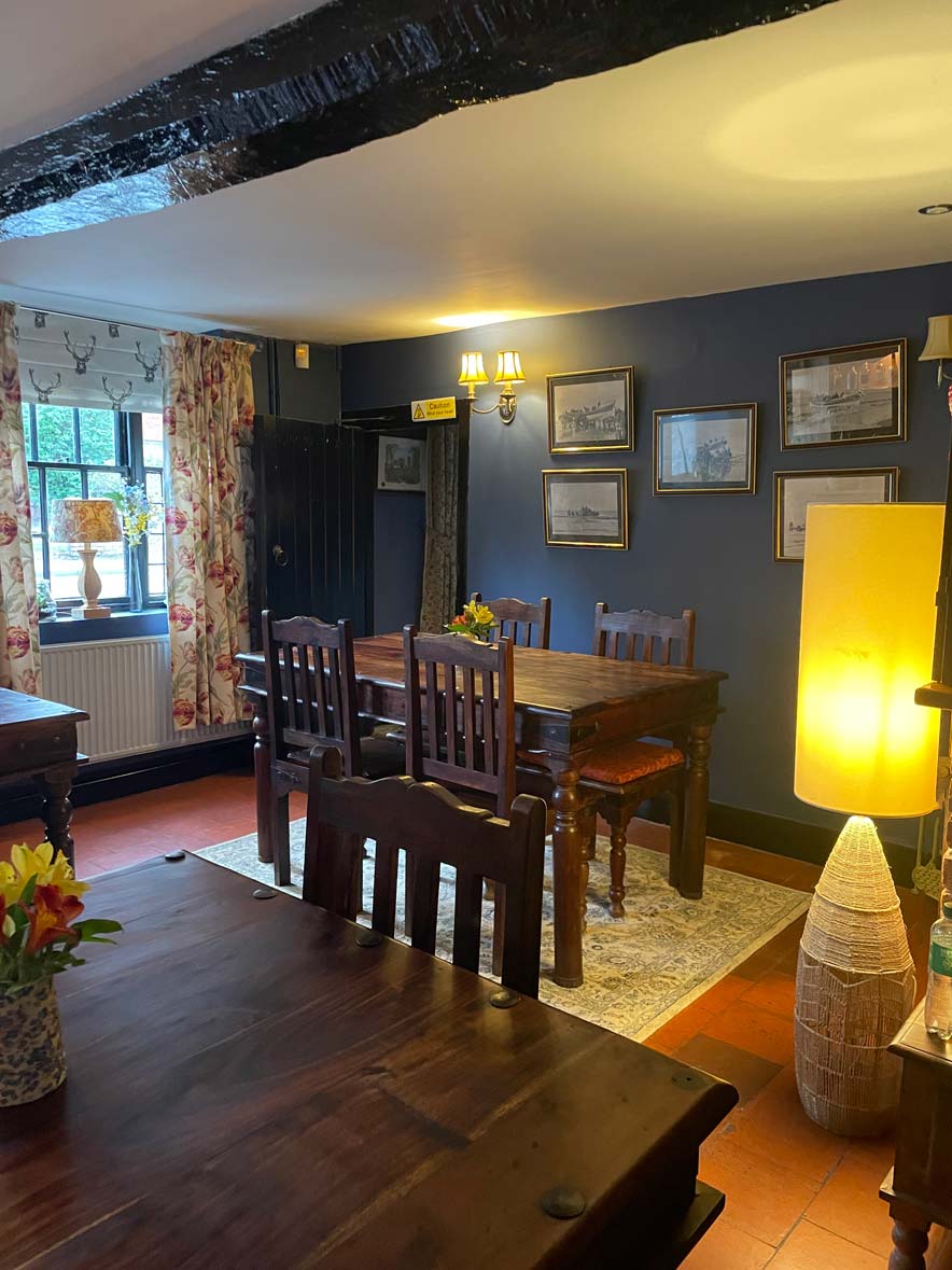 Blue Boar dining room